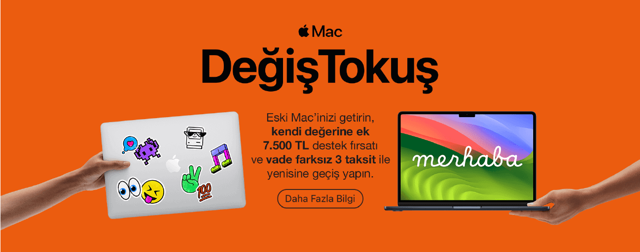 Eski Mac ve Windows’unuzu getirin, Gürgençler’den yeni Mac’inizi alın!