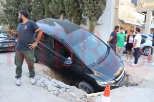 Lefkoşa'da Altyapı Çalışmaları Kazalara Neden Oluyor