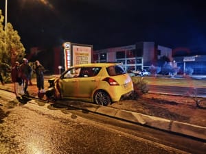 Lefkoşa'da Trafik Kazası