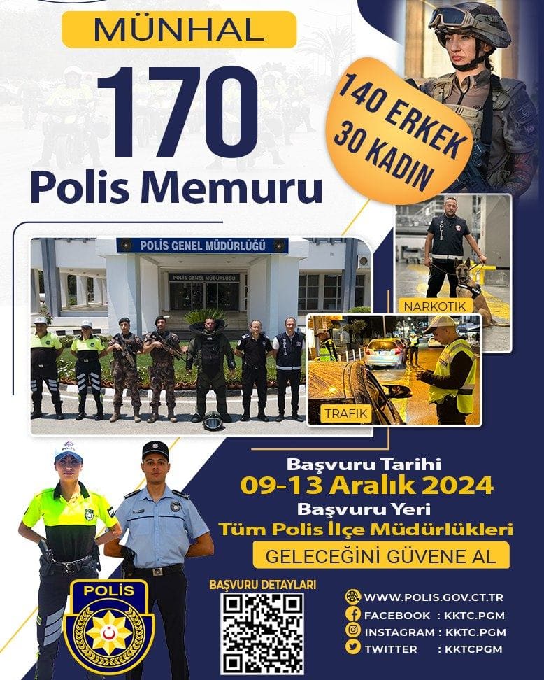 Polis Genel Müdürlüğü'nden Yeni İstihdam İlanı